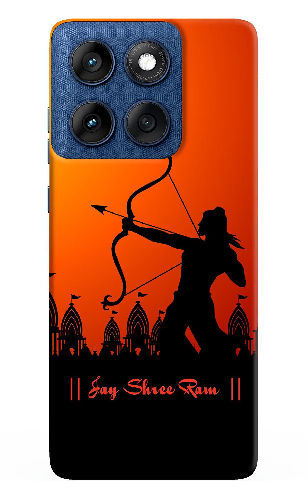 Lord Ram - 4 Moto Edge 60 Back Cover