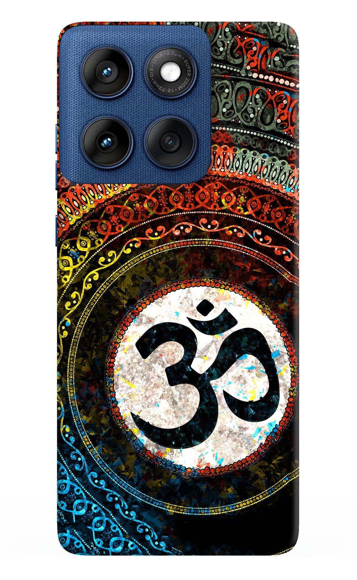 Om Cultural Moto Edge 60 Back Cover