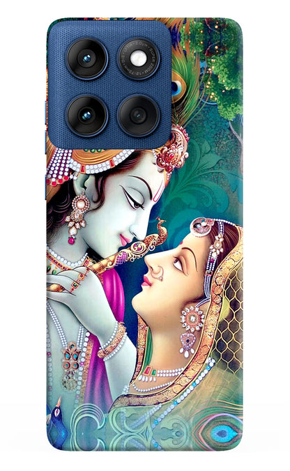 Lord Radha Krishna Moto Edge 60 Back Cover