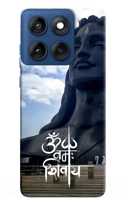 Om Namah Shivay Moto Edge 60 Back Cover