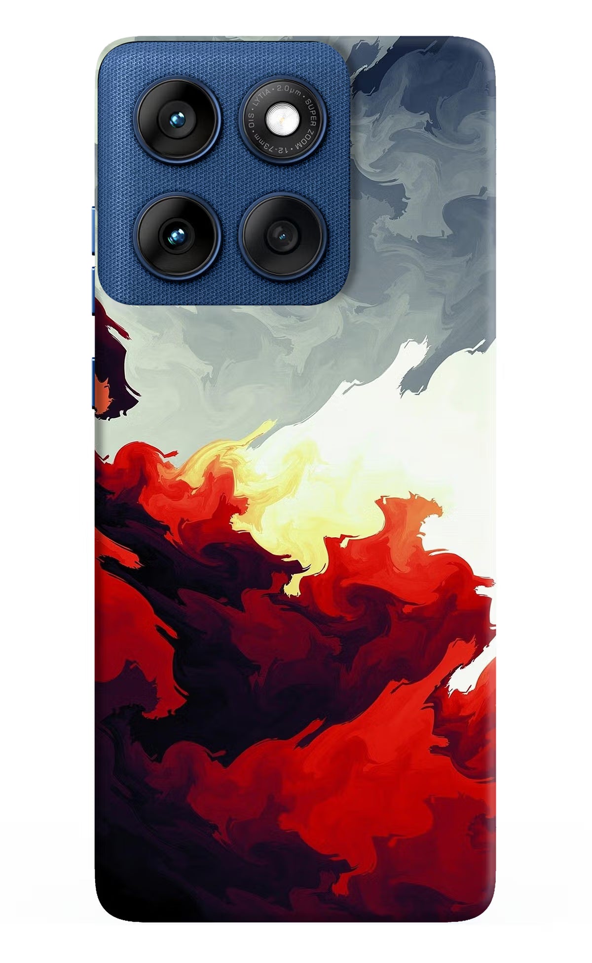 Fire Cloud Moto Edge 60 Back Cover