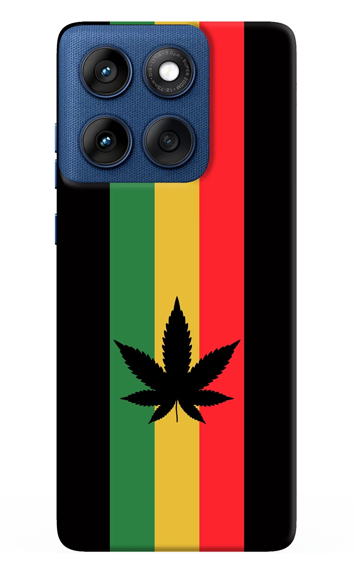 Weed Flag Moto Edge 60 Back Cover