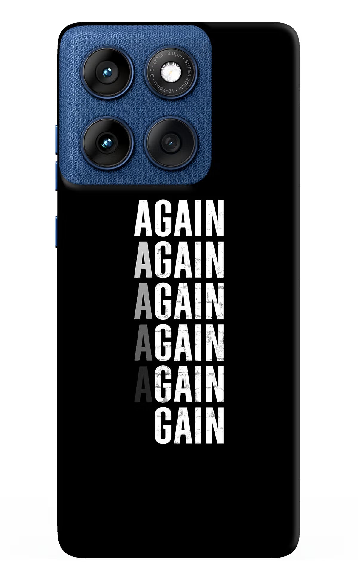 Again Again Gain Moto Edge 60 Back Cover