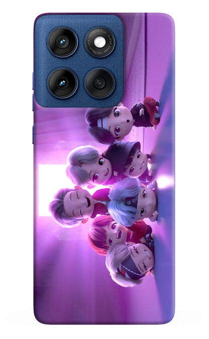 BTS Chibi Moto Edge 60 Back Cover