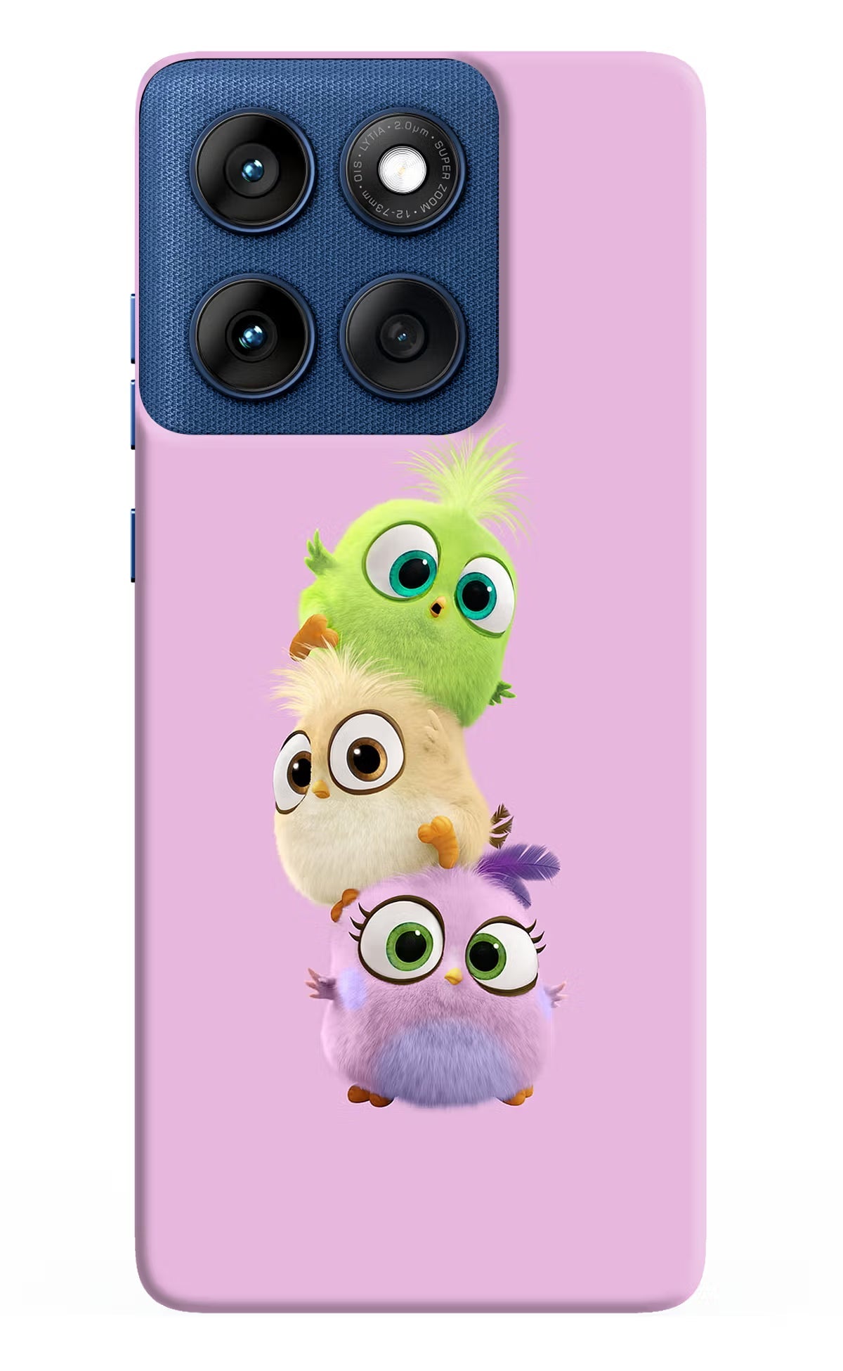 Cute Little Birds Moto Edge 60 Back Cover