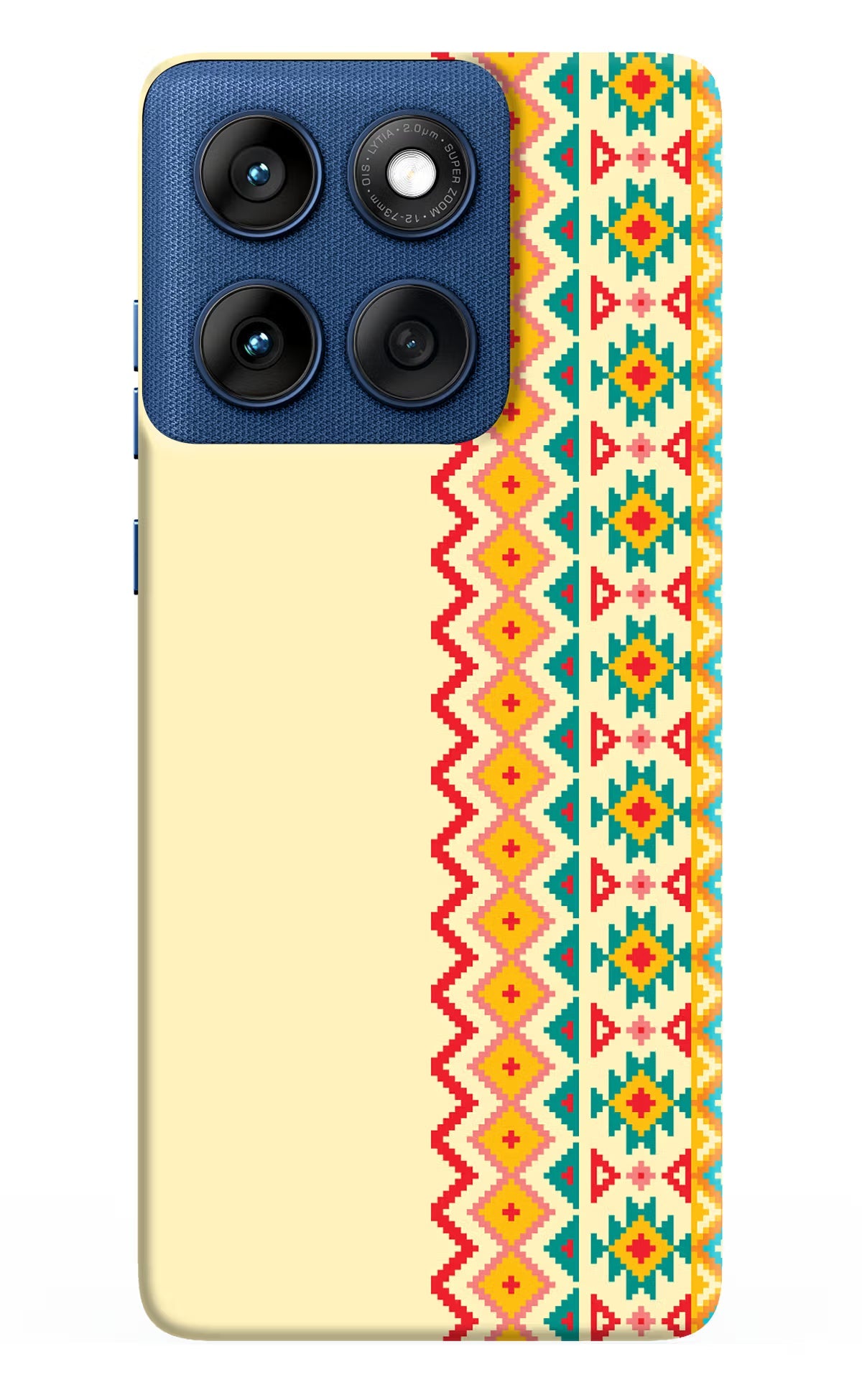 Ethnic Seamless Moto Edge 60 Back Cover