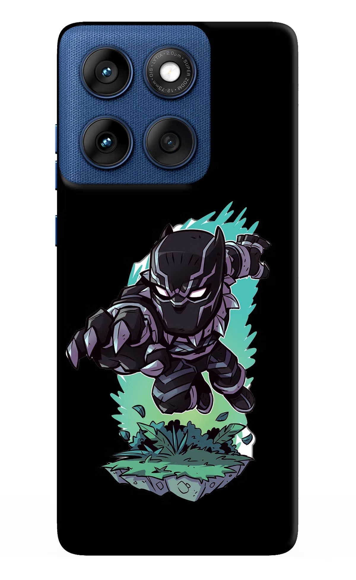 Black Panther Moto Edge 60 Back Cover