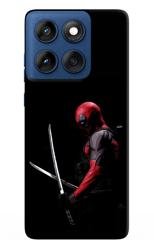 Deadpool Moto Edge 60 Back Cover