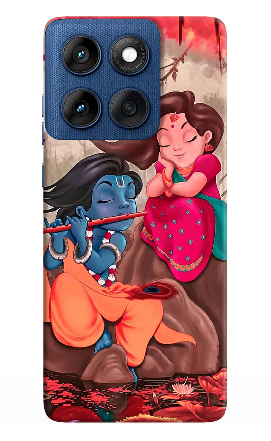 Radhe Krishna Moto Edge 60 Back Cover