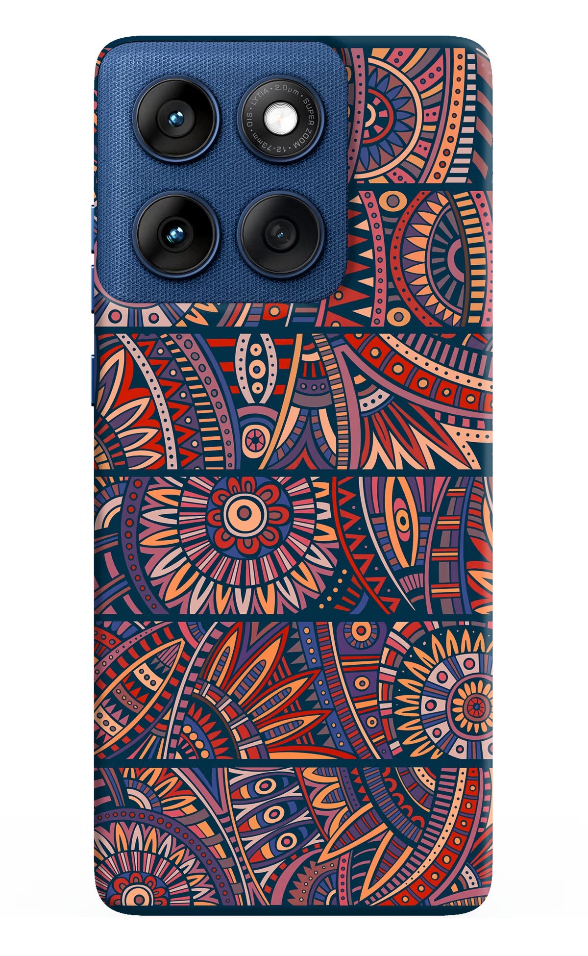 African Culture Design Moto Edge 60 Back Cover