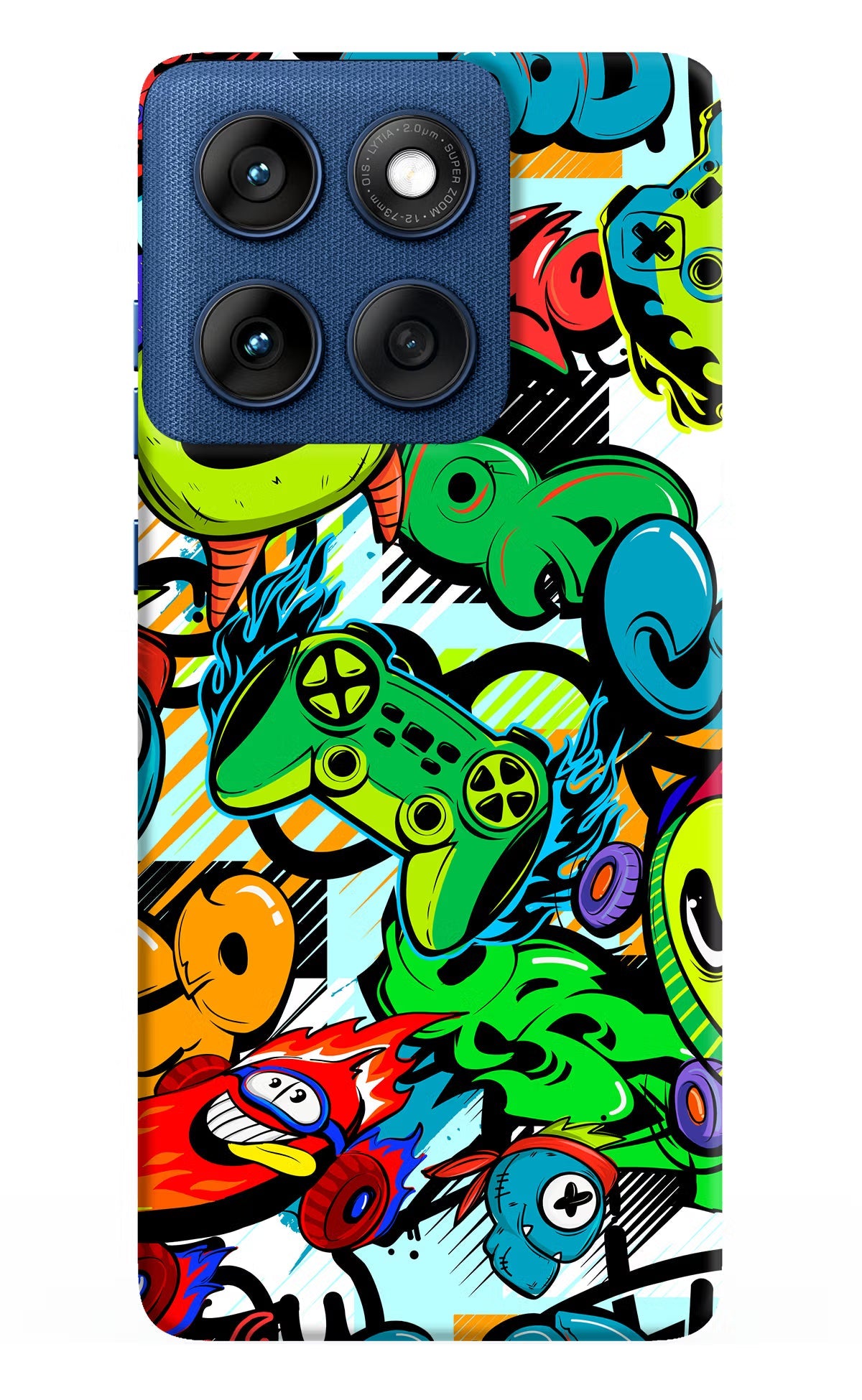 Game Doodle Moto Edge 60 Back Cover