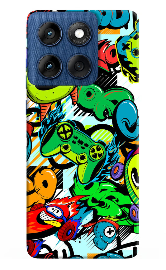 Game Doodle Moto Edge 60 Back Cover