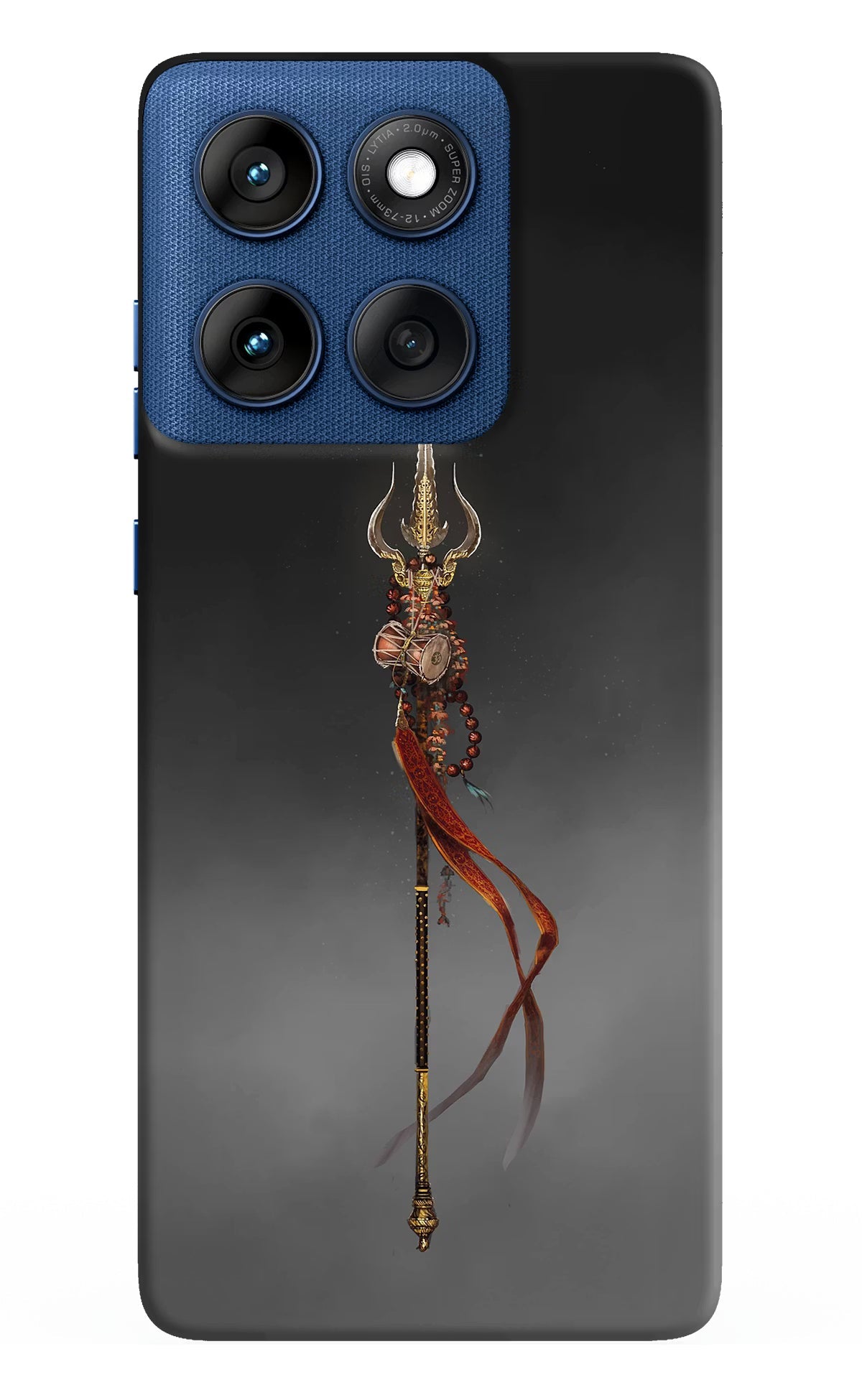 Shiv Trishul Moto Edge 60 Back Cover