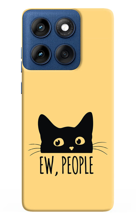 Ew People Catitude Moto Edge 60 Back Cover