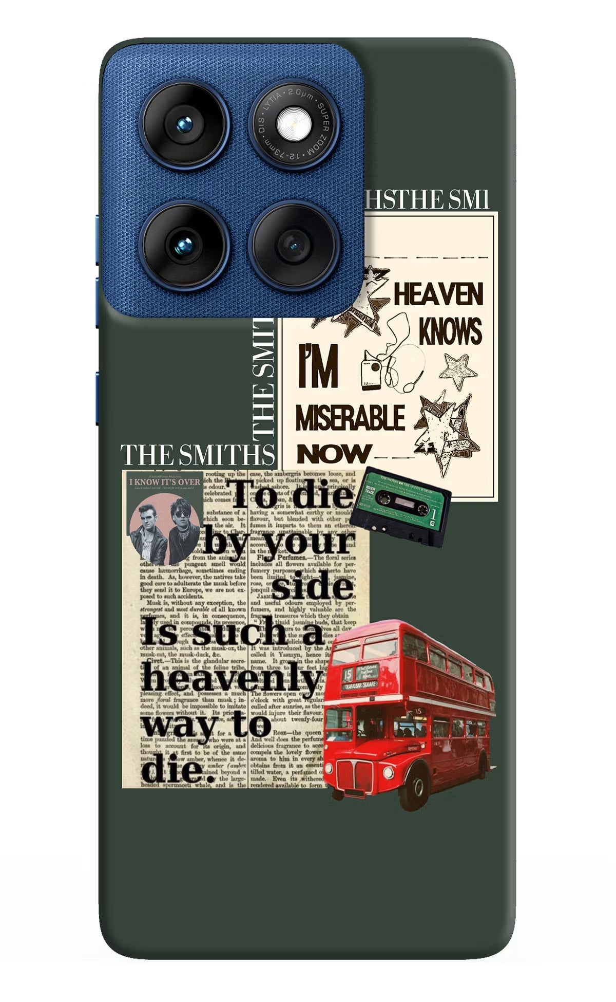 The Smiths Moto Edge 60 Back Cover