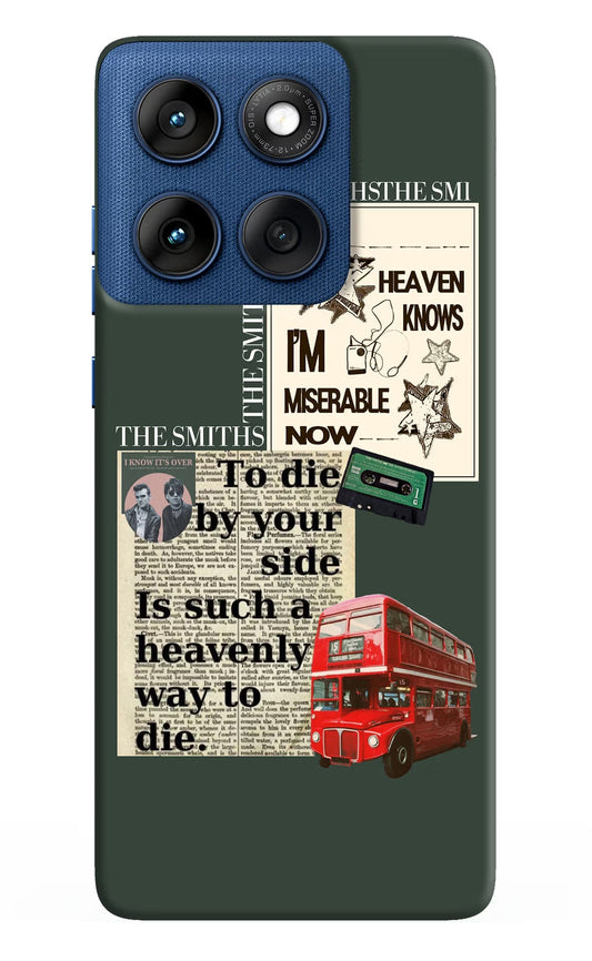 The Smiths Moto Edge 60 Back Cover