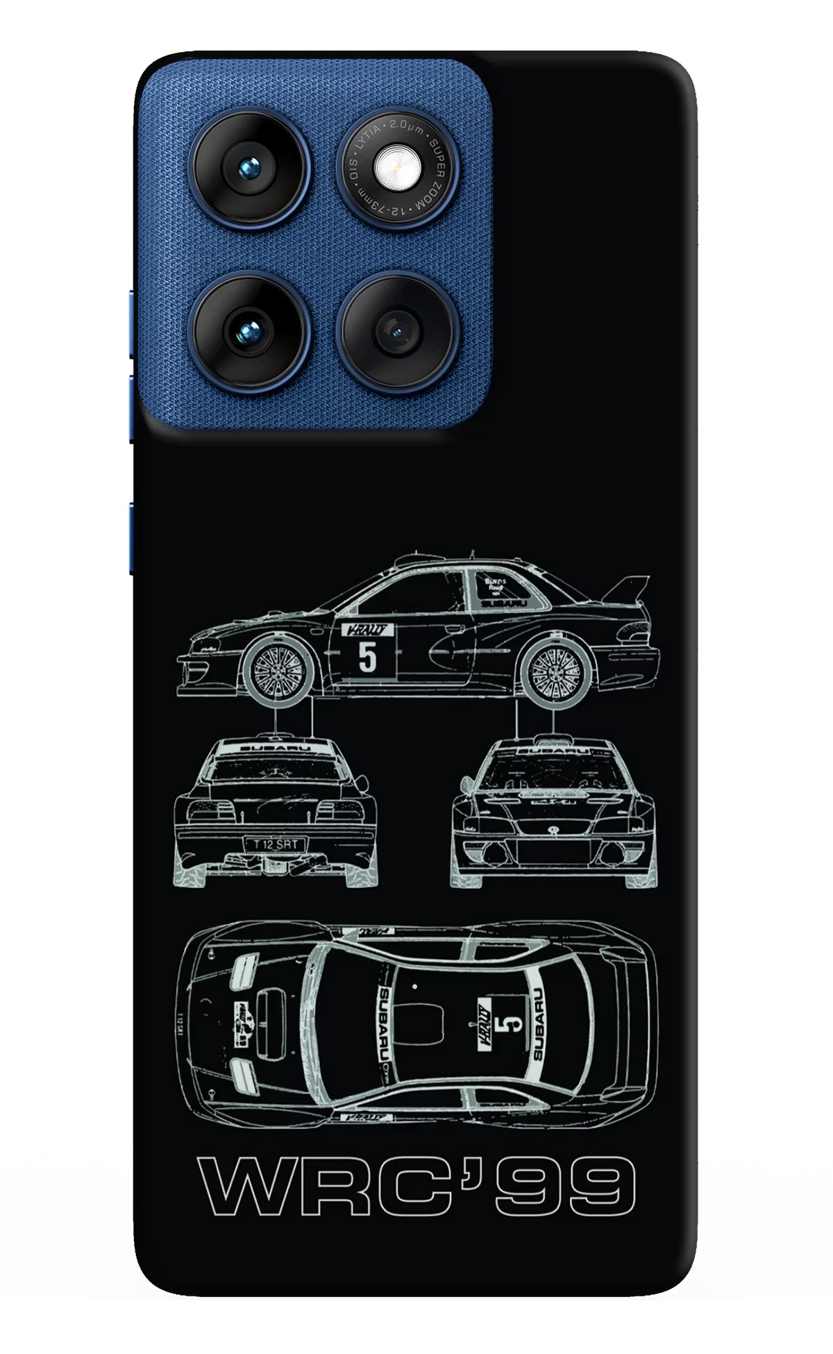 WRC'99 Moto Edge 60 Back Cover