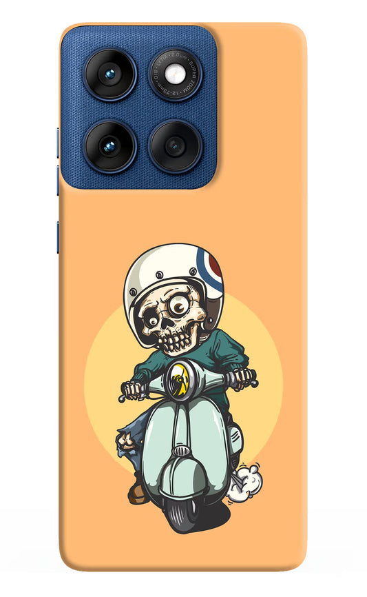 Undead Biker Moto Edge 60 Back Cover