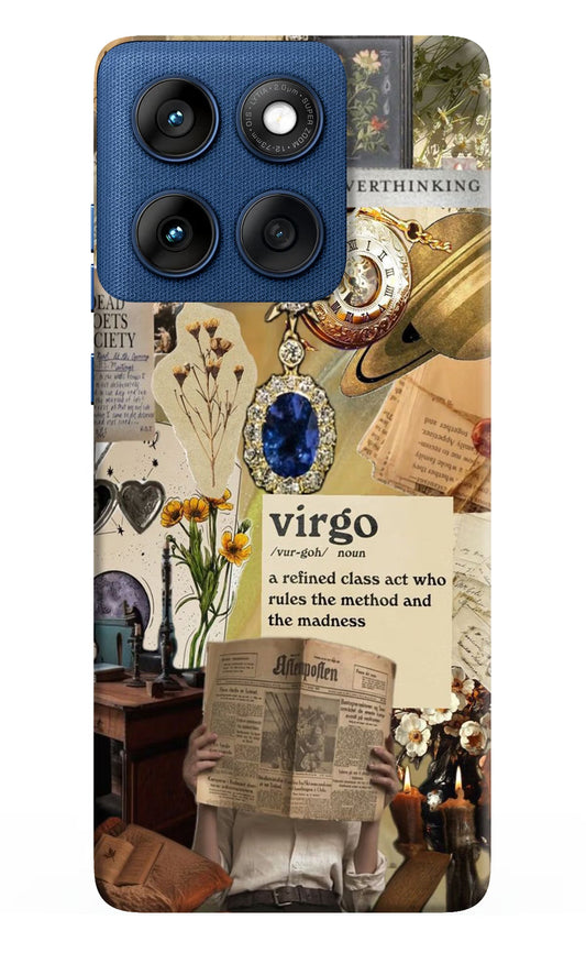 Virgo Zodiac Moto Edge 60 Back Cover