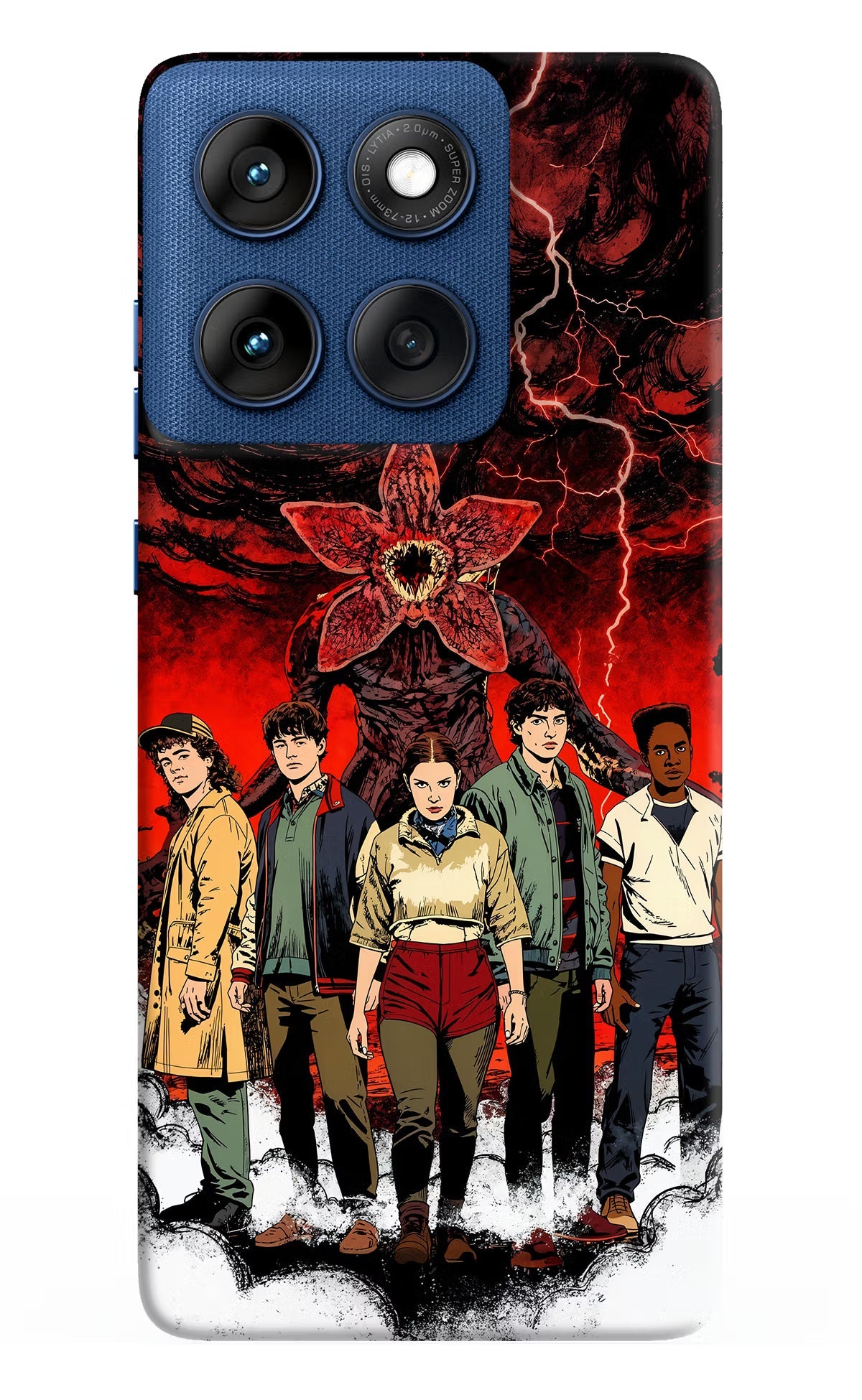 Ordinary Things Characters Moto Edge 60 Back Cover