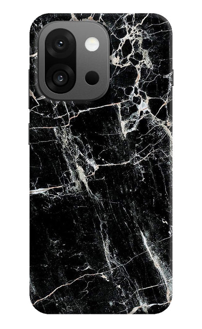 Black Marble Texture OnePlus 13s Back Cover