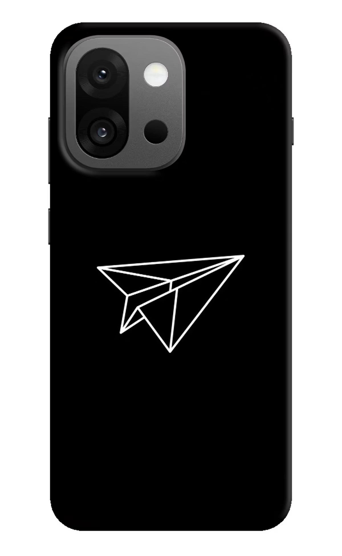 Paper Plane White OnePlus 13s Back Cover