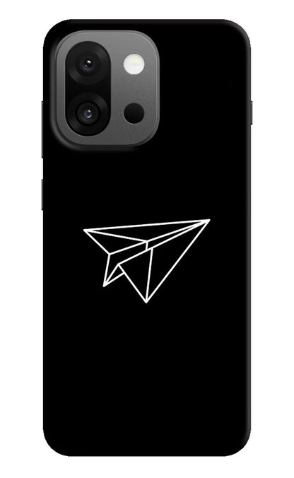 Paper Plane White OnePlus 13s Back Cover