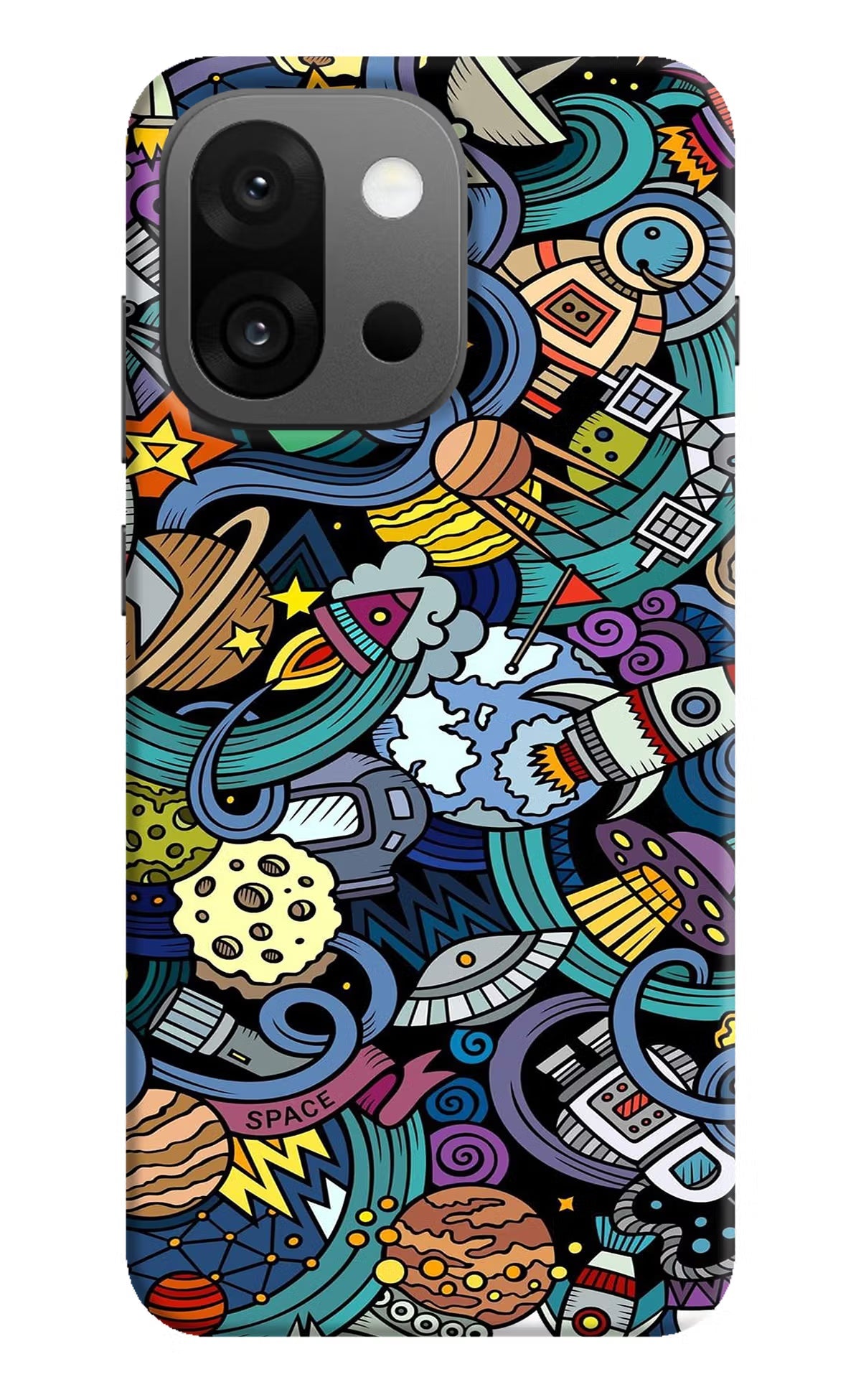 Space Abstract OnePlus 13s Back Cover