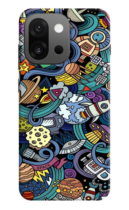 Space Abstract OnePlus 13s Back Cover