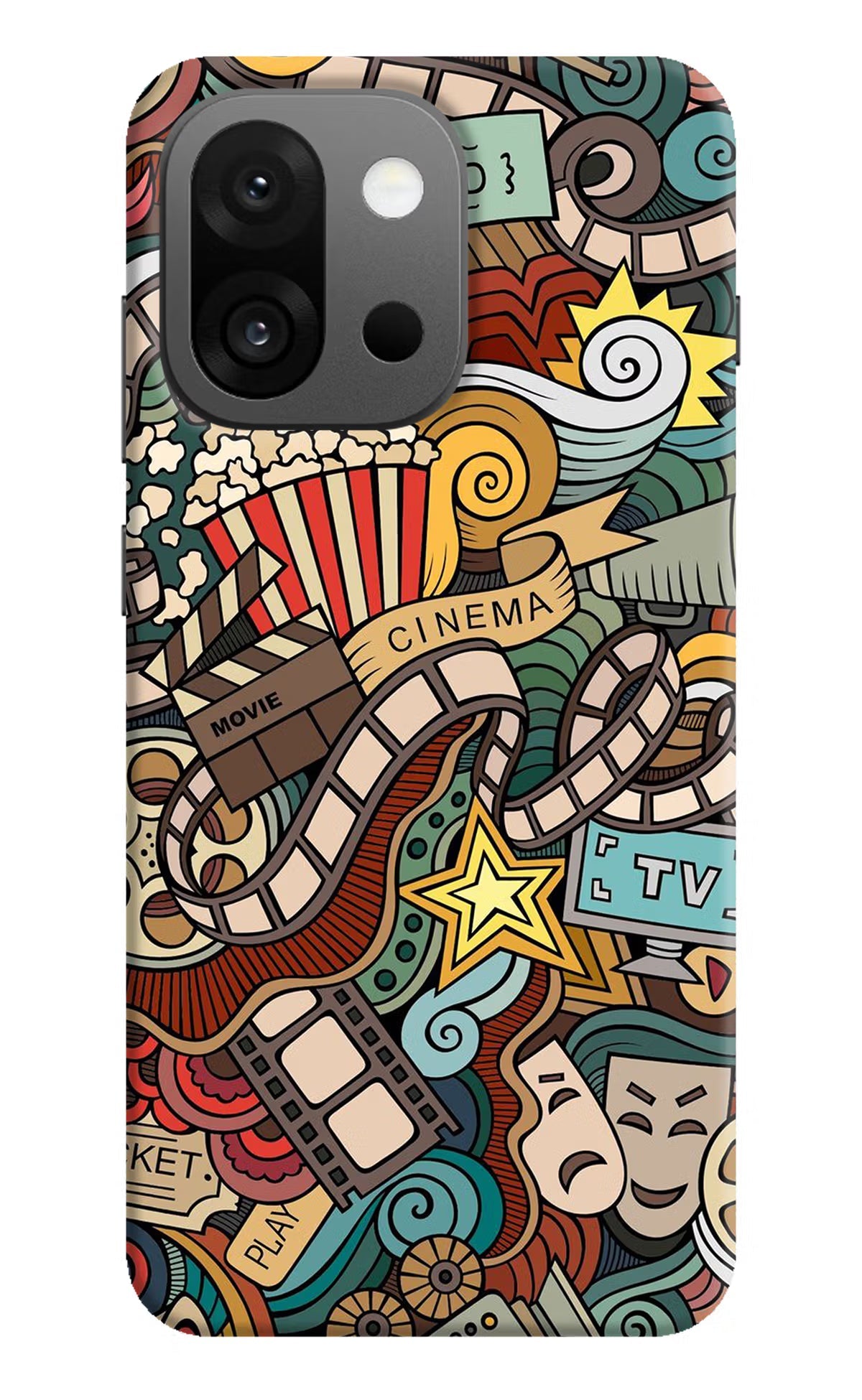 Cinema Abstract OnePlus 13s Back Cover