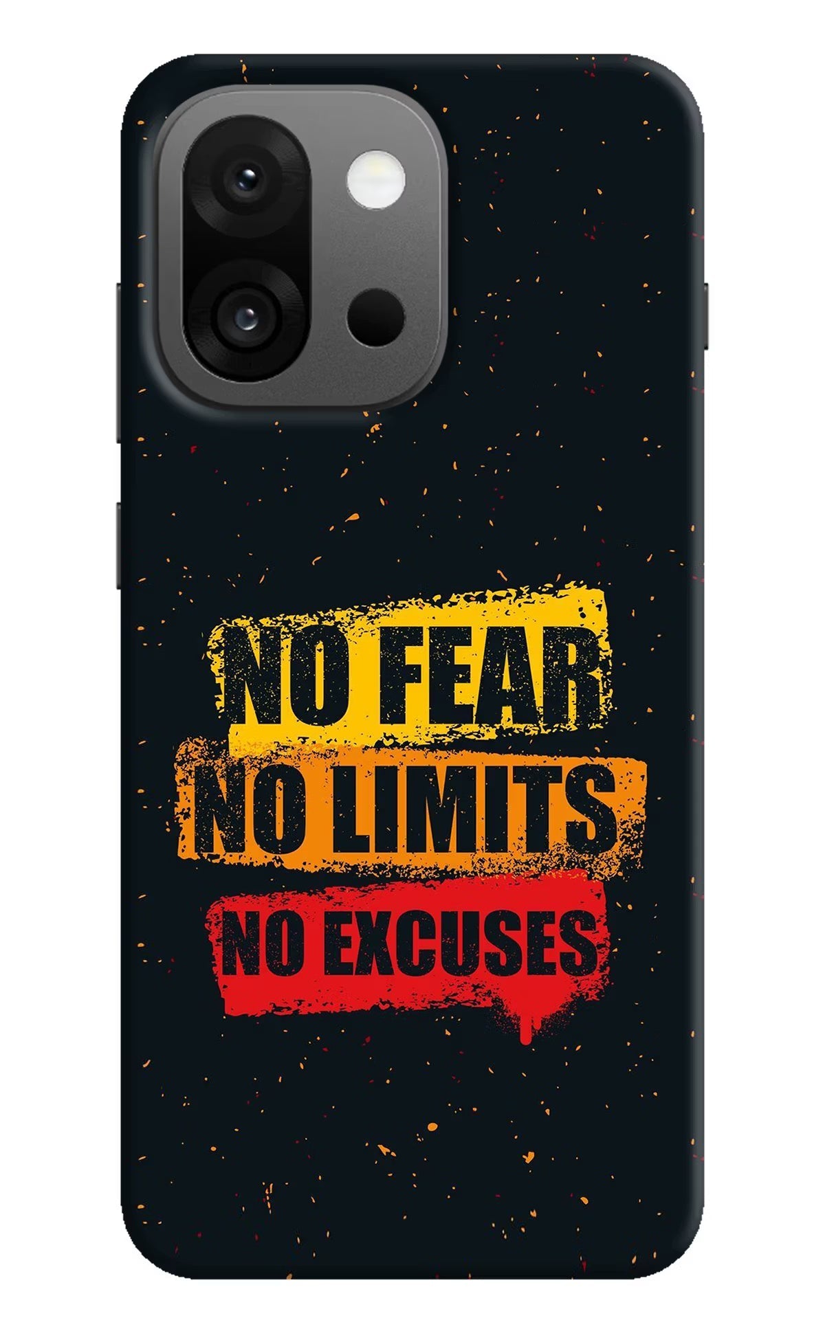 No Fear No Limits No Excuse OnePlus 13s Back Cover