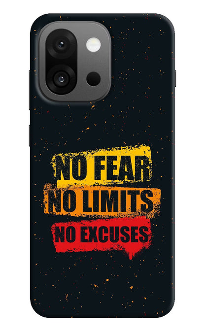 No Fear No Limits No Excuse OnePlus 13s Back Cover
