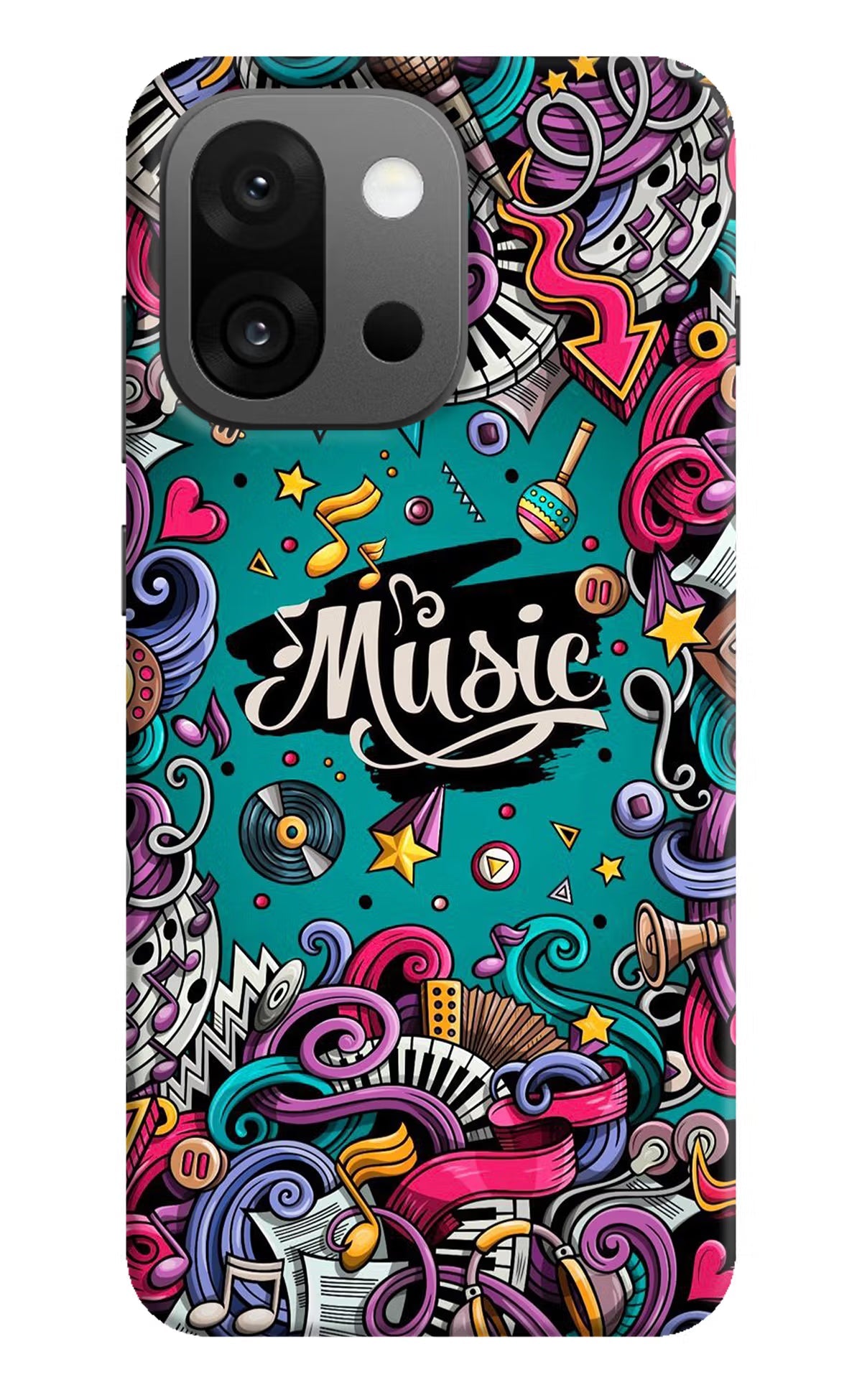 Music Graffiti OnePlus 13s Back Cover