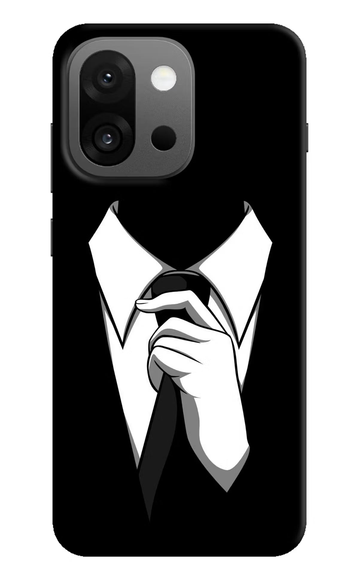 Black Tie OnePlus 13s Back Cover