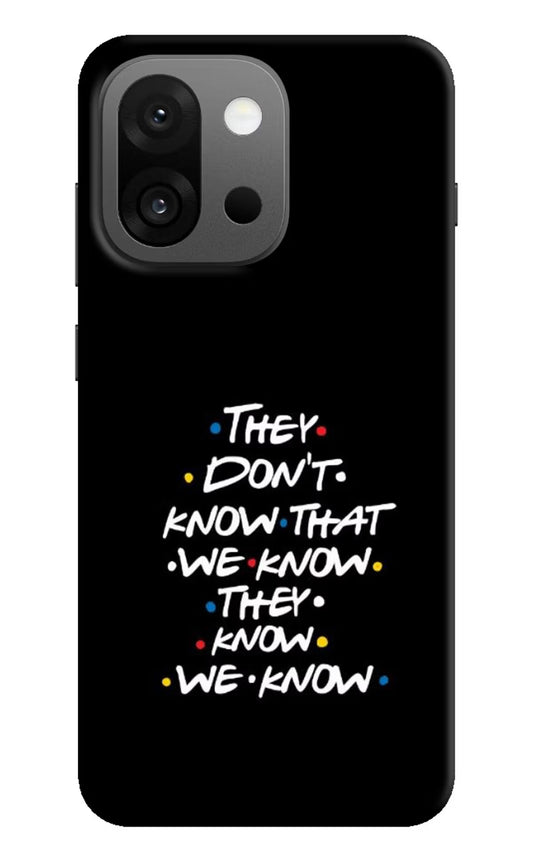 FRIENDS Dialogue OnePlus 13s Back Cover