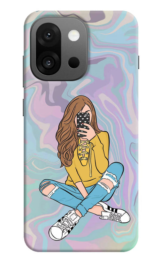 Selfie Girl OnePlus 13s Back Cover