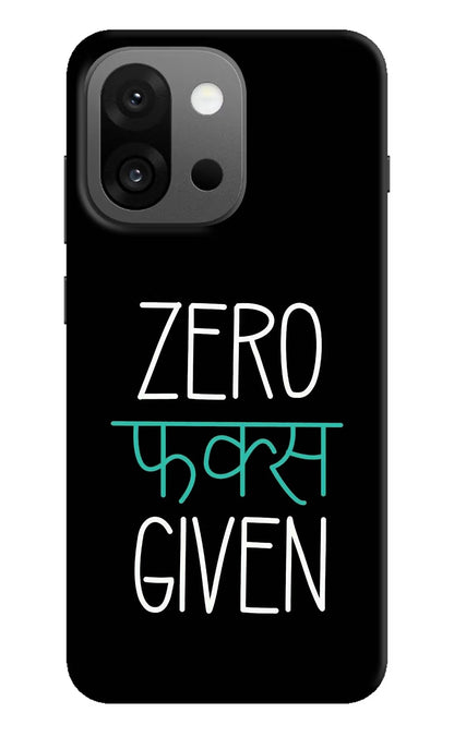 Zero Fucks Given OnePlus 13s Back Cover