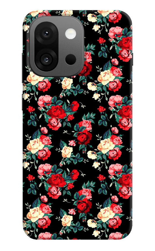 Rose Pattern OnePlus 13s Back Cover
