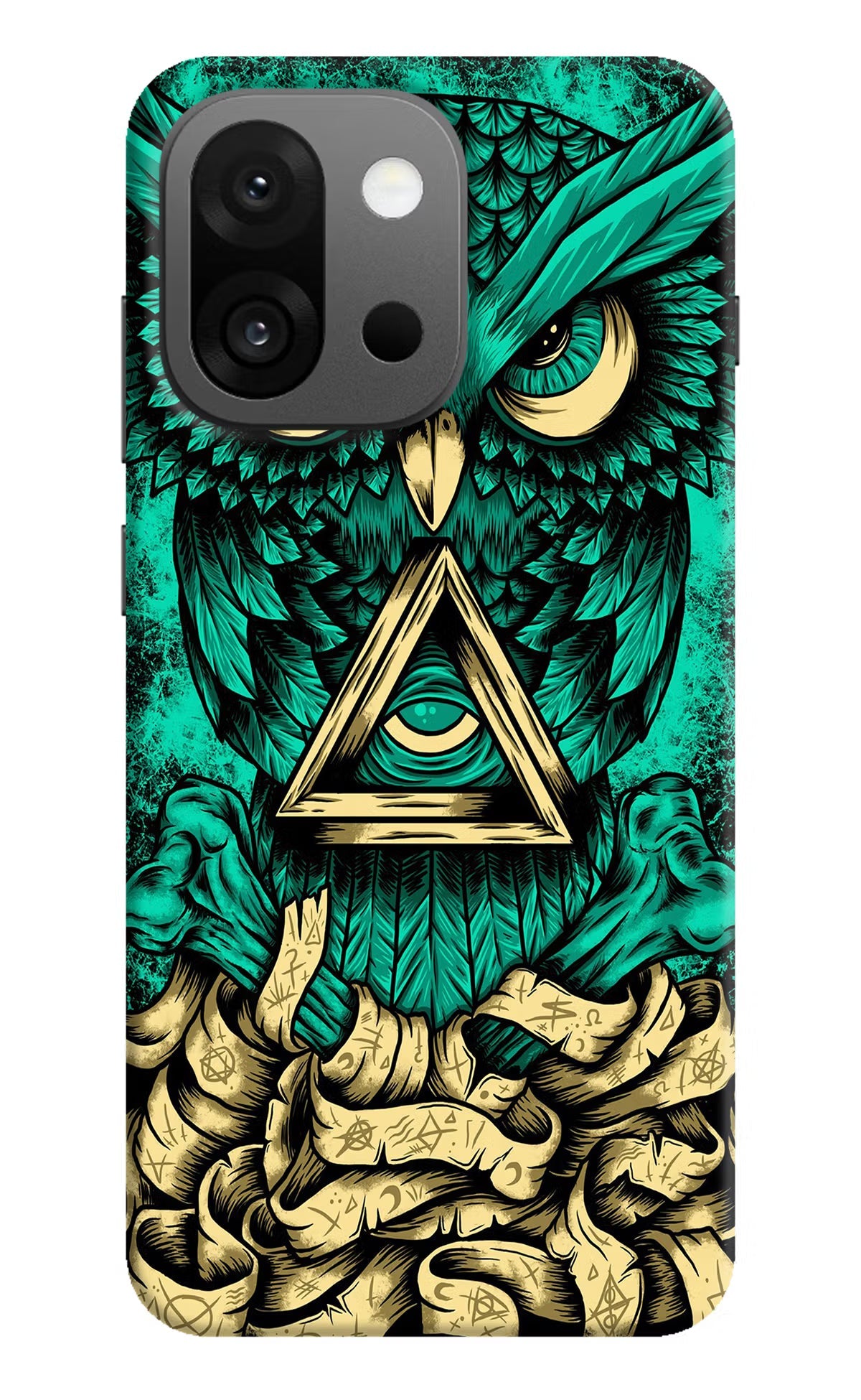 Green Owl OnePlus 13s Back Cover