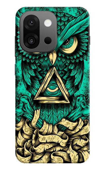 Green Owl OnePlus 13s Back Cover