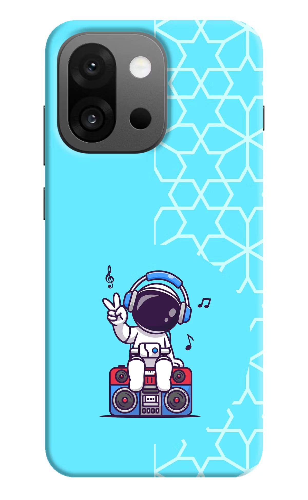 Cute Astronaut Chilling OnePlus 13s Back Cover
