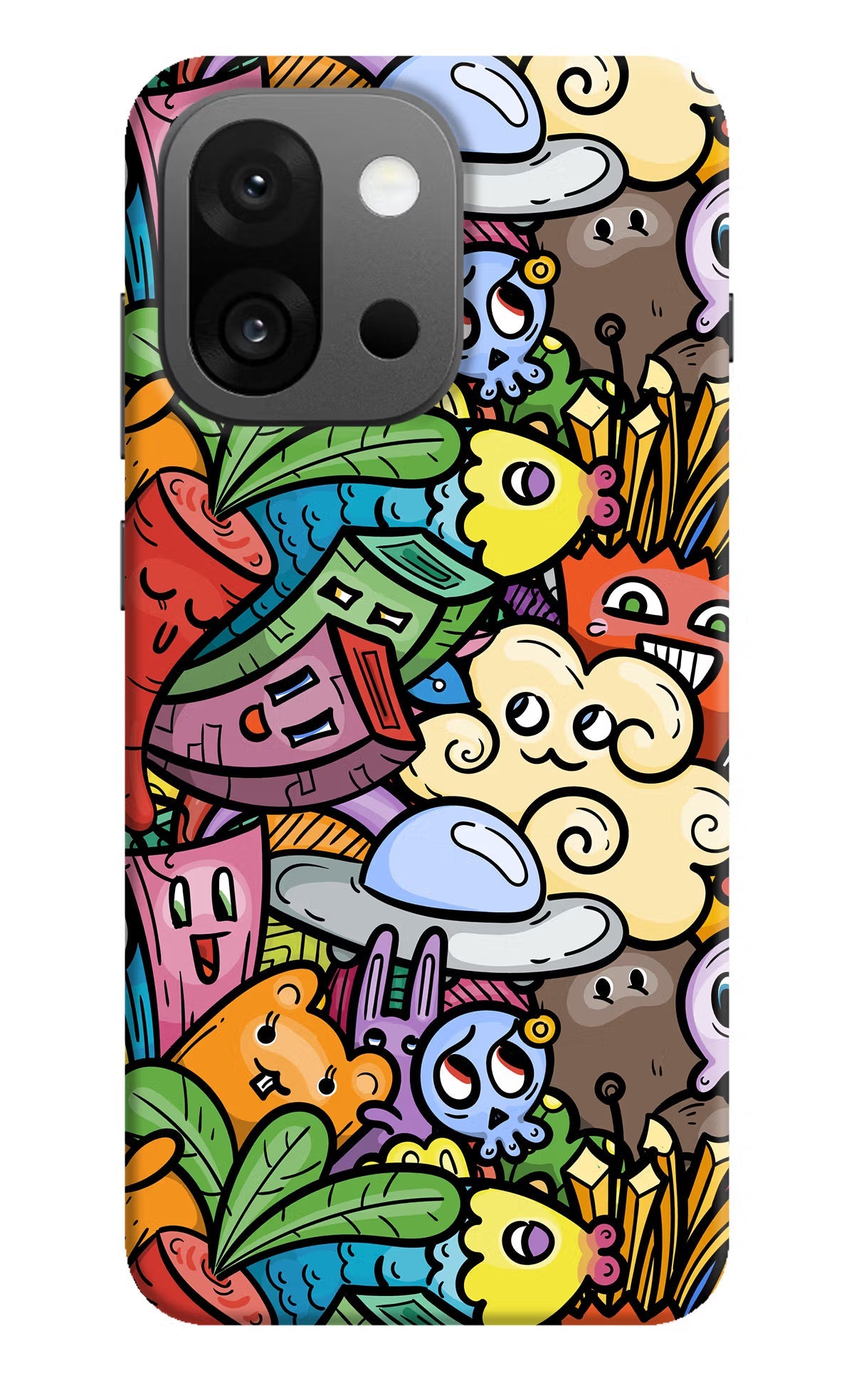 Veggie Doodle OnePlus 13s Back Cover