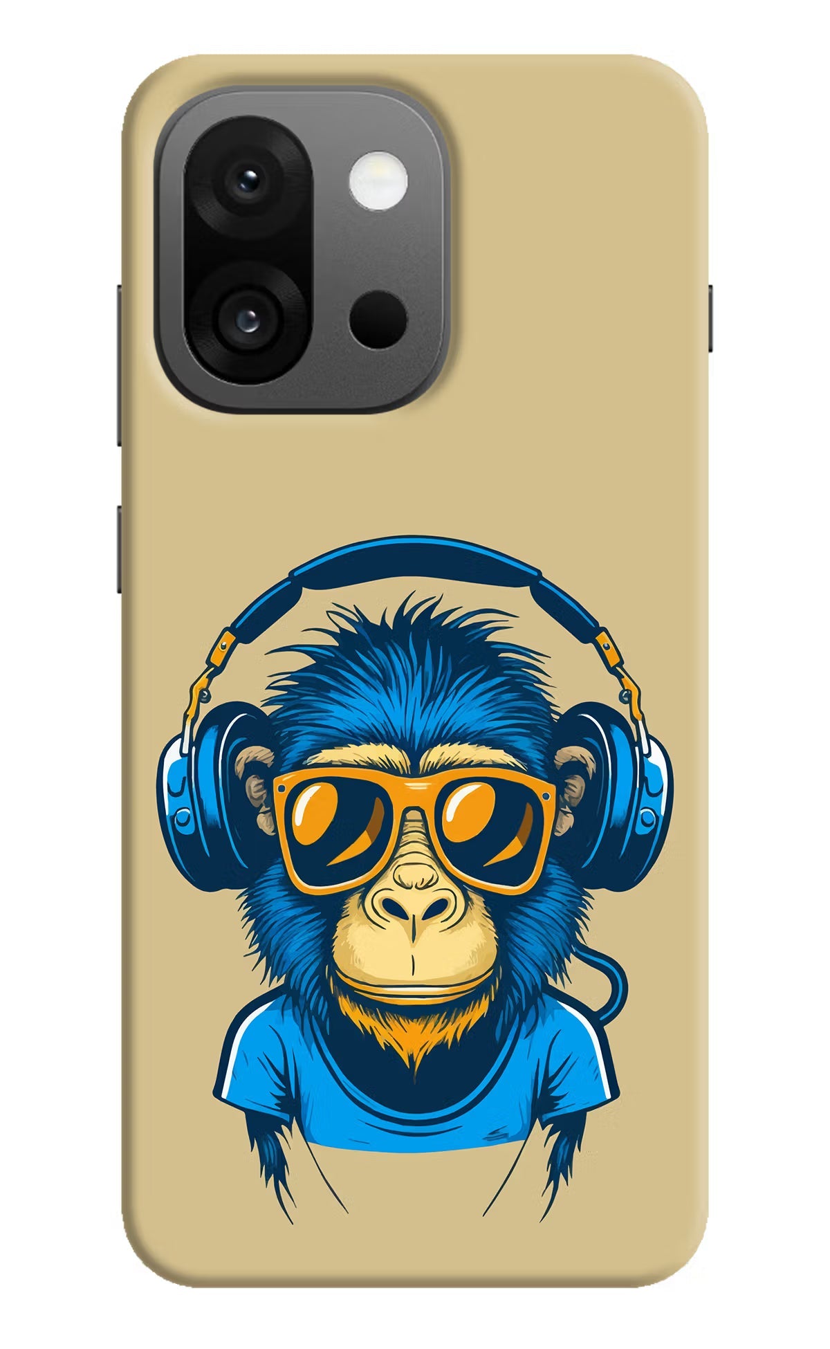Monkey Headphone OnePlus 13s Back Cover