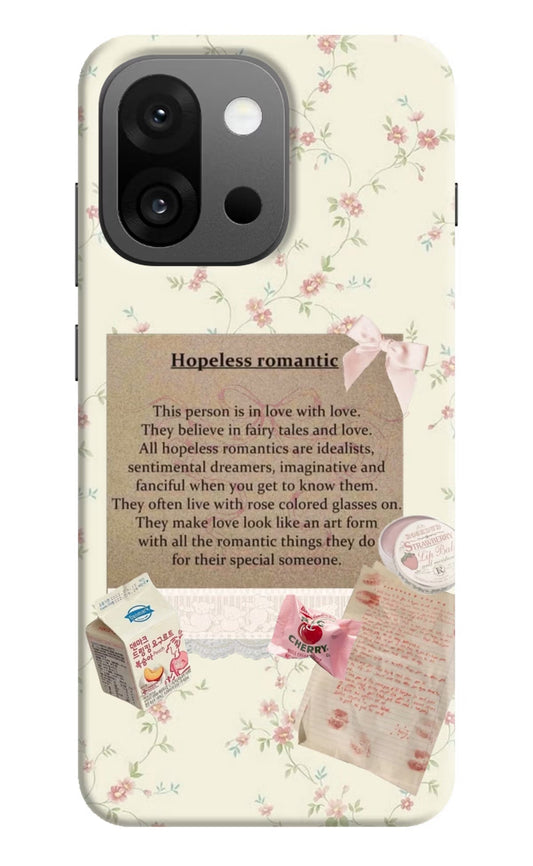 Hopeless Romantic OnePlus 13s Back Cover