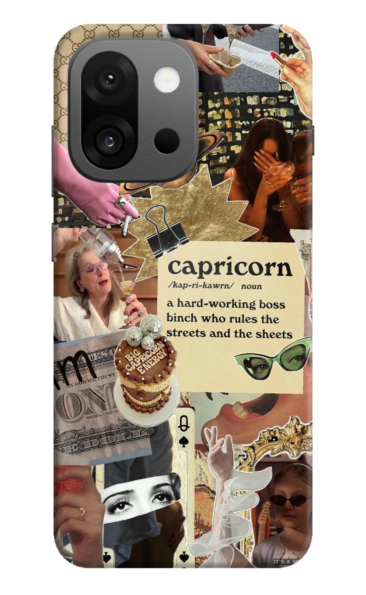 Capricorn Zodiac OnePlus 13s Back Cover