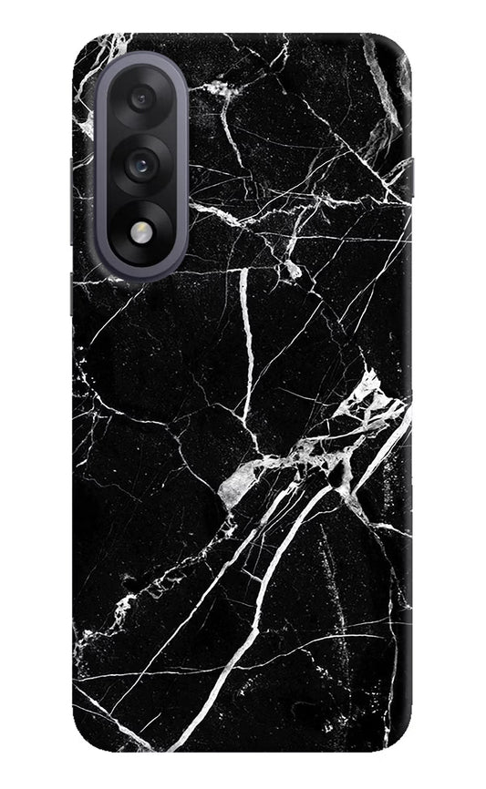 Black Marble Pattern OnePlus Nord 5 Back Cover