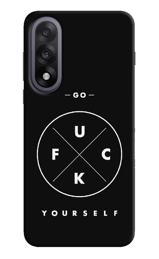 Go Fuck Yourself OnePlus Nord 5 Back Cover
