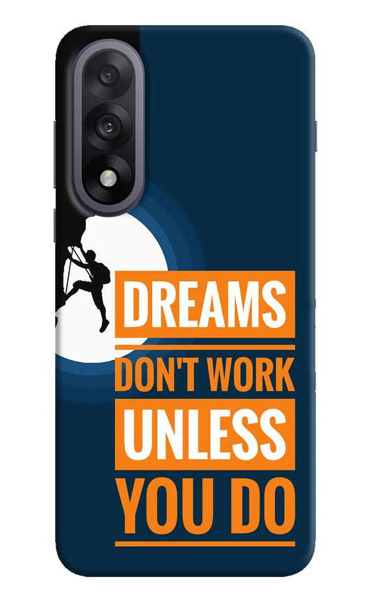 Dreams Donâ€™T Work Unless You Do OnePlus Nord 5 Back Cover