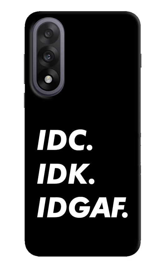Idc Idk Idgaf OnePlus Nord 5 Back Cover