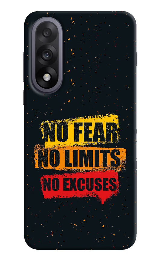 No Fear No Limits No Excuse OnePlus Nord 5 Back Cover